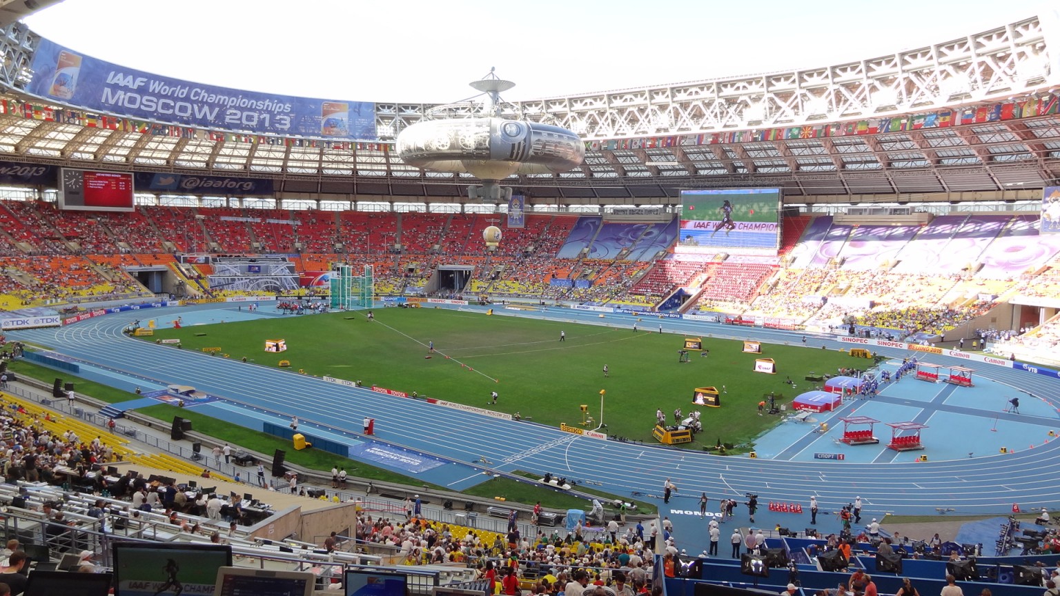 Luschniki, Leichtathletik-WM 2013