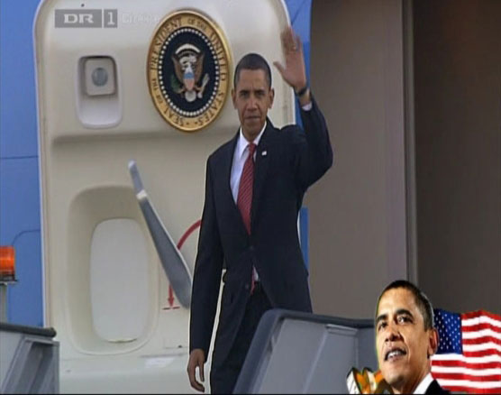 Ankunft Obama CPH