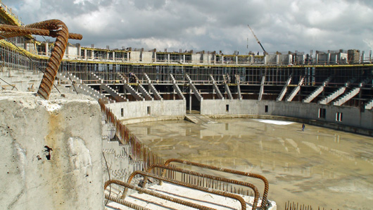 Baustelle Eisstadion, Sotschi