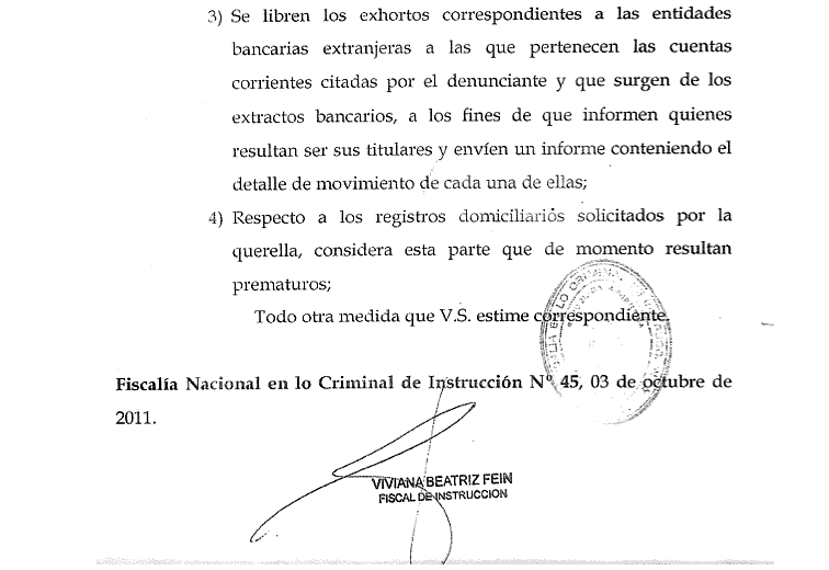 Argentina, Crime, Don Julio, Prosecutor