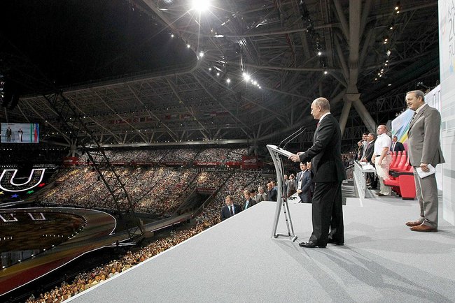 Opening Ceremony Universiade 2013, Kazan (c) Kremlin, Office of the Russian President