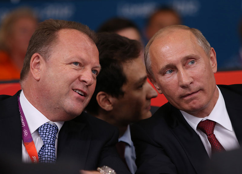 Marius Vizer, Wladimir Putin, London 2012 (c) IJF