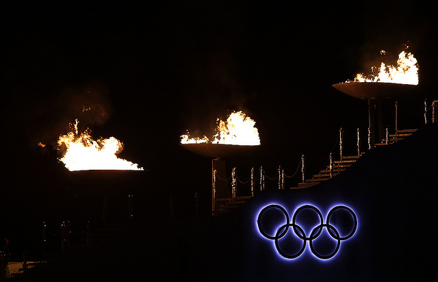 Eröffnung der Olympischen Jugend-Winterspiele 2012 am Bergisel in Innsbruck (Foto: IOC Media via Flickr)